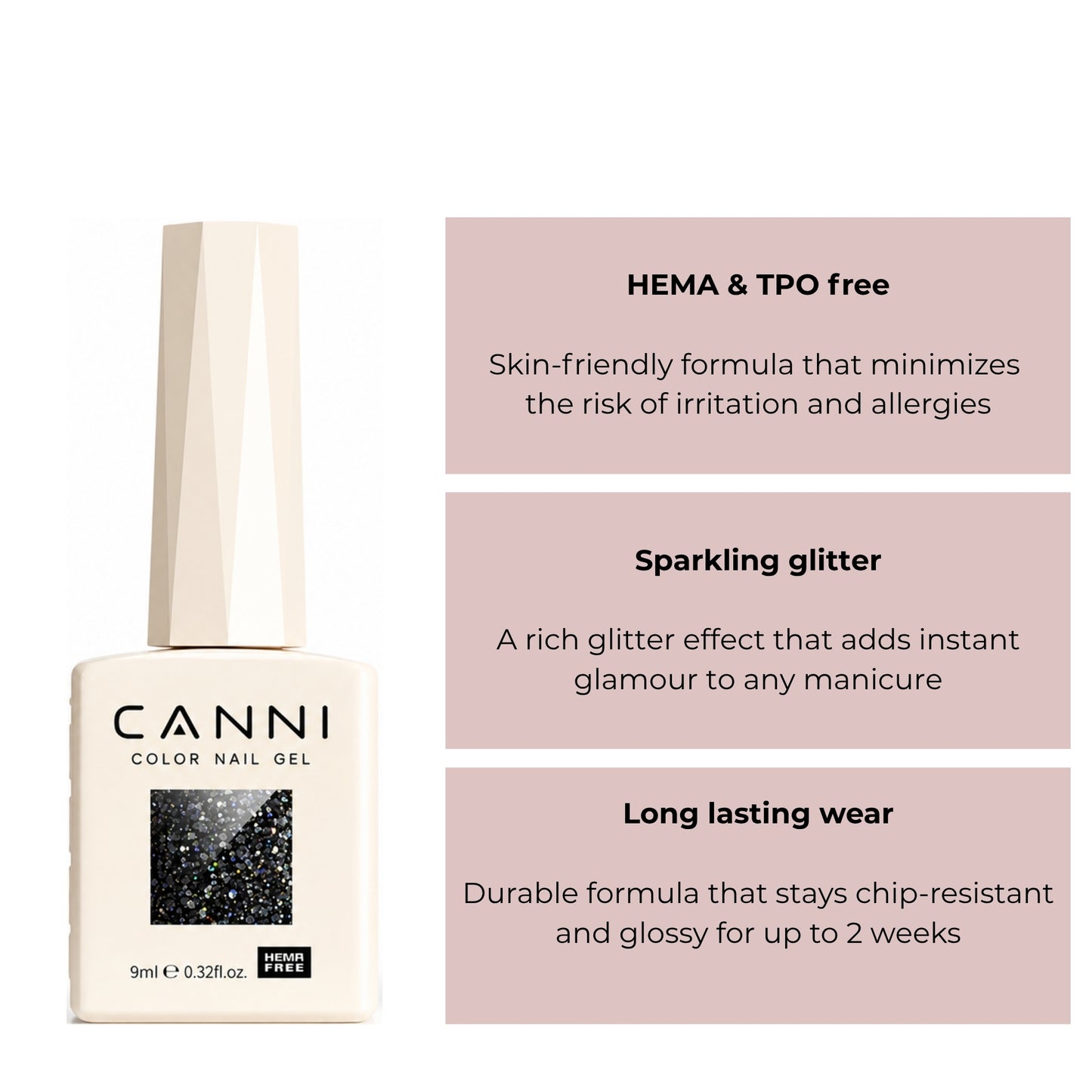 Canni -  Glitter Gellak - 10 ml