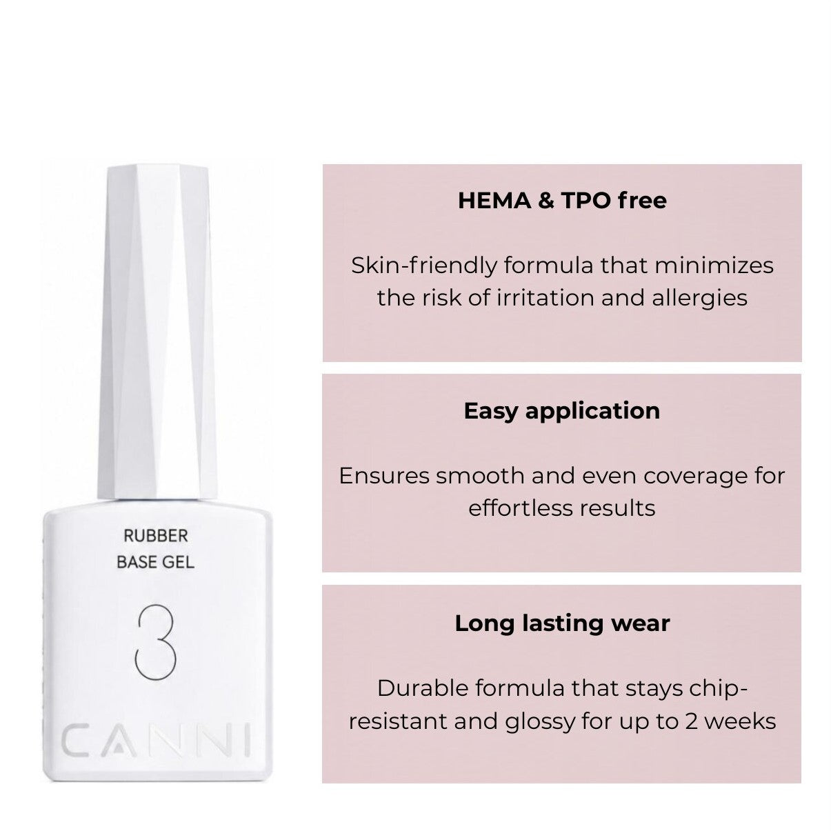 Canni - Rubberbase - 1 stuks - 10 ml