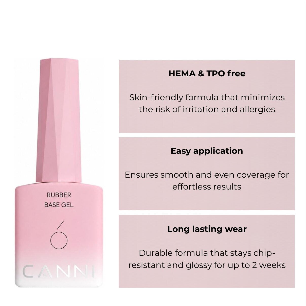 Canni - Rubberbase - 1 stuks - 10 ml