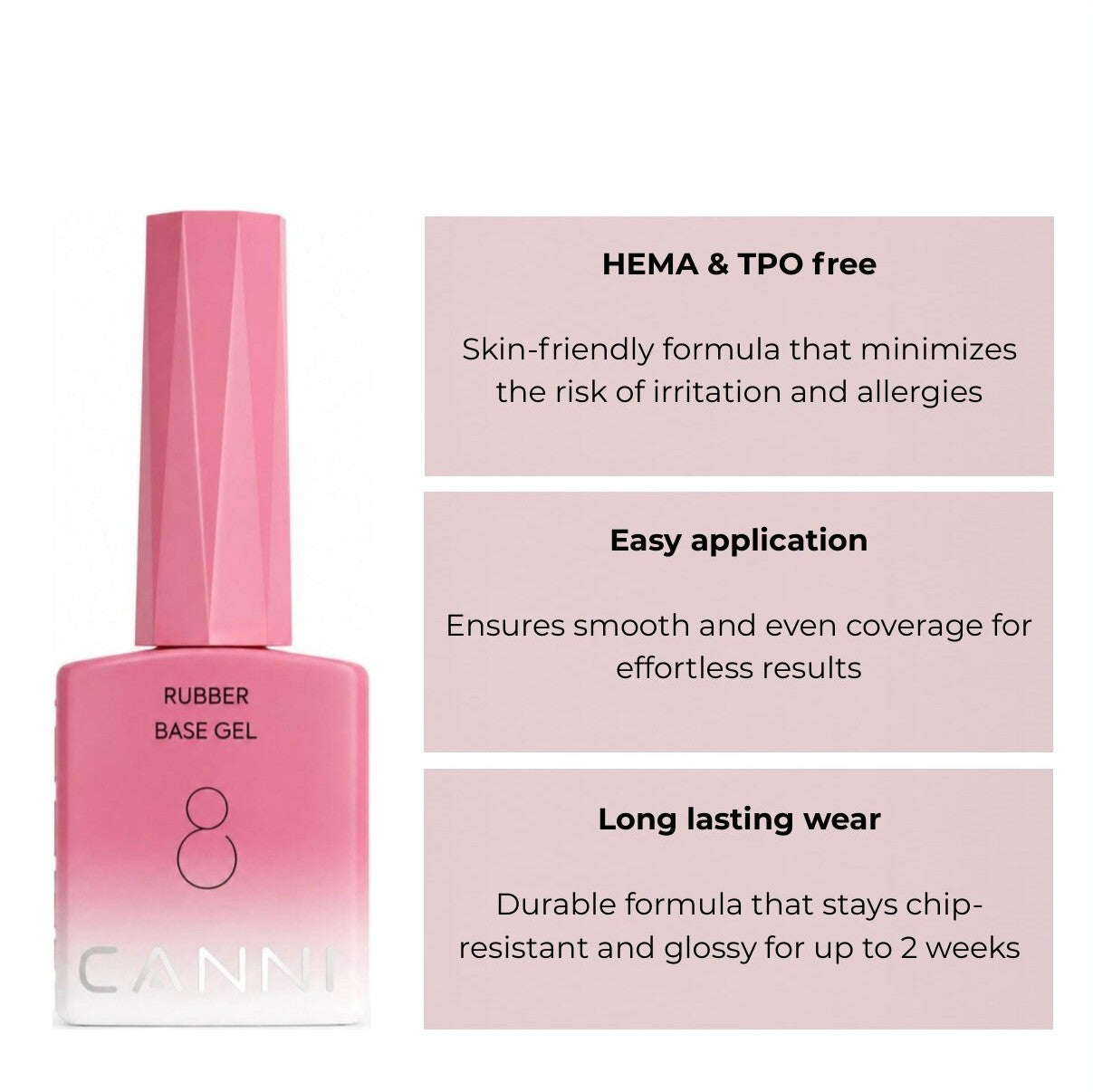Canni - Rubberbase - 1 stuks - 10 ml
