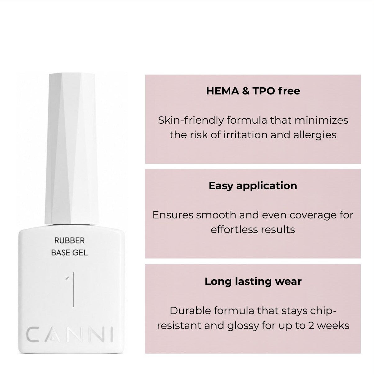 Canni - Rubberbase - 1 stuks - 10 ml