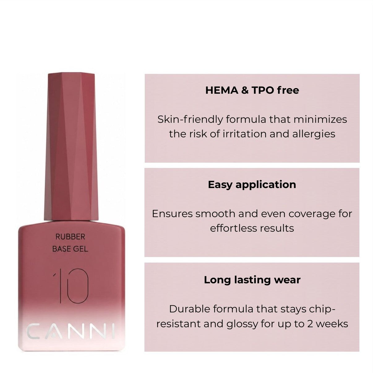 Canni - Rubberbase - 1 stuks - 10 ml