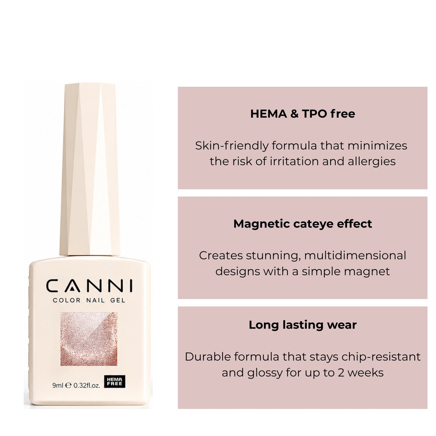 Canni -  Cateye Gellak - 1 stuks - 10 ml
