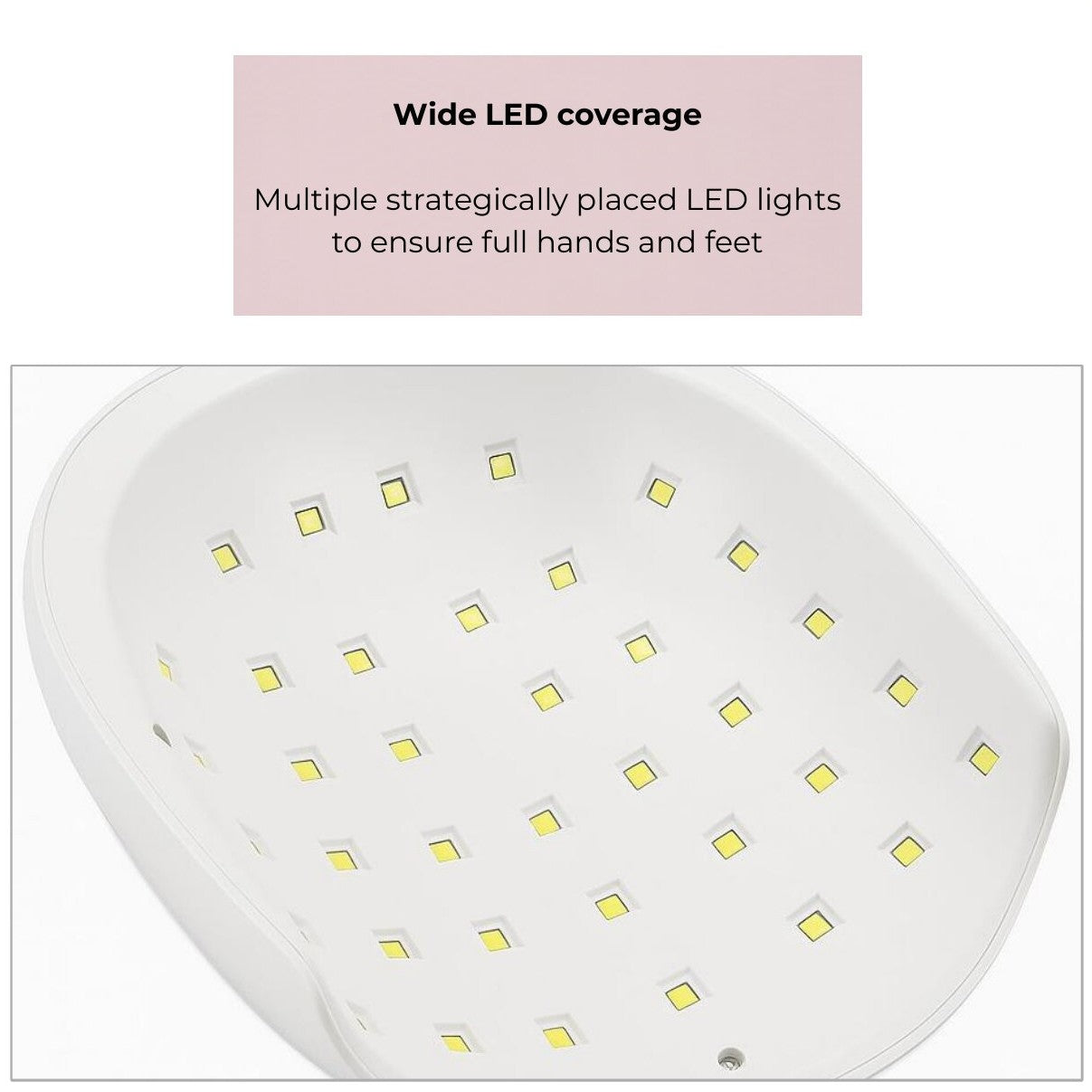 Canni - UV-/LED-lamp - 48 watt