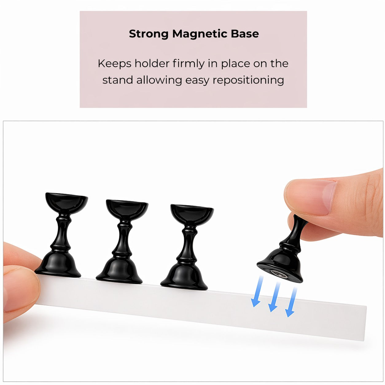 Nagelhouders - 2 stuks - 12-delig