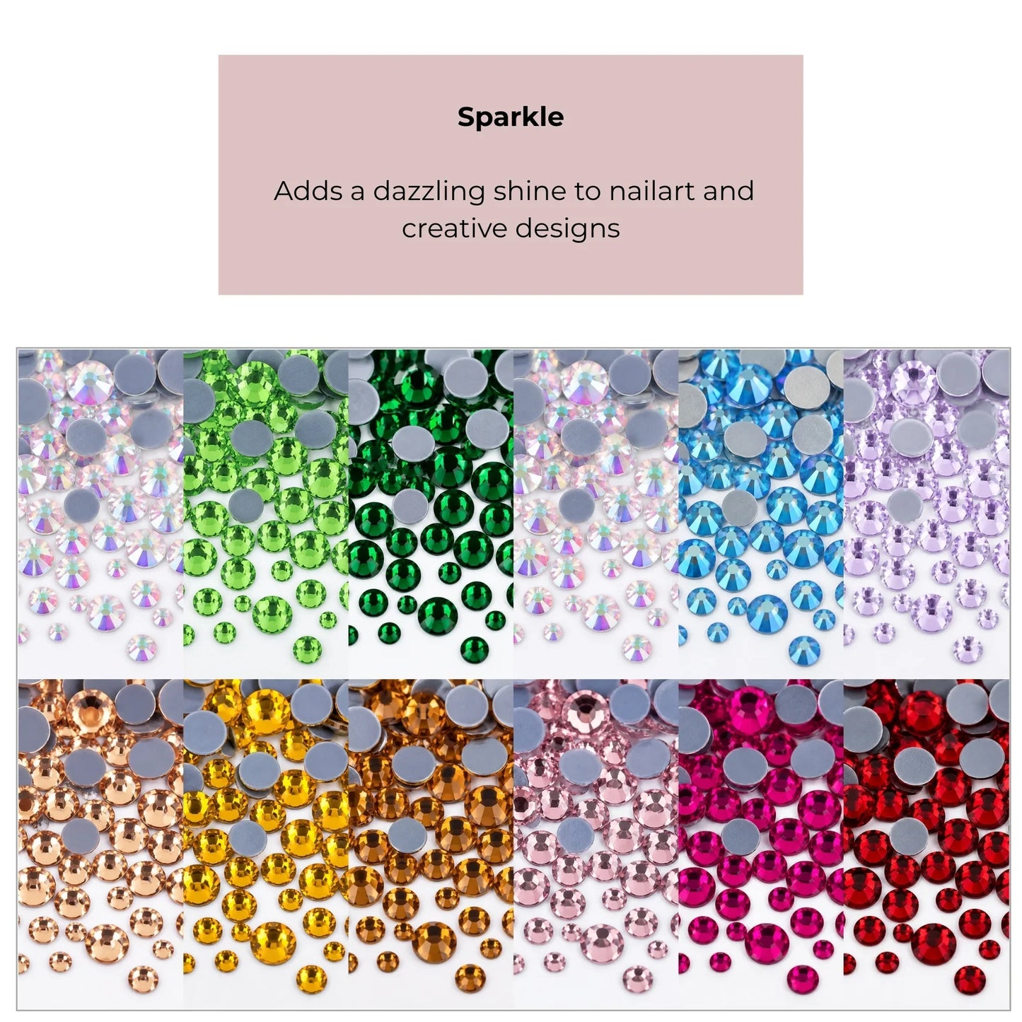 Strass - Set - 16 pièces