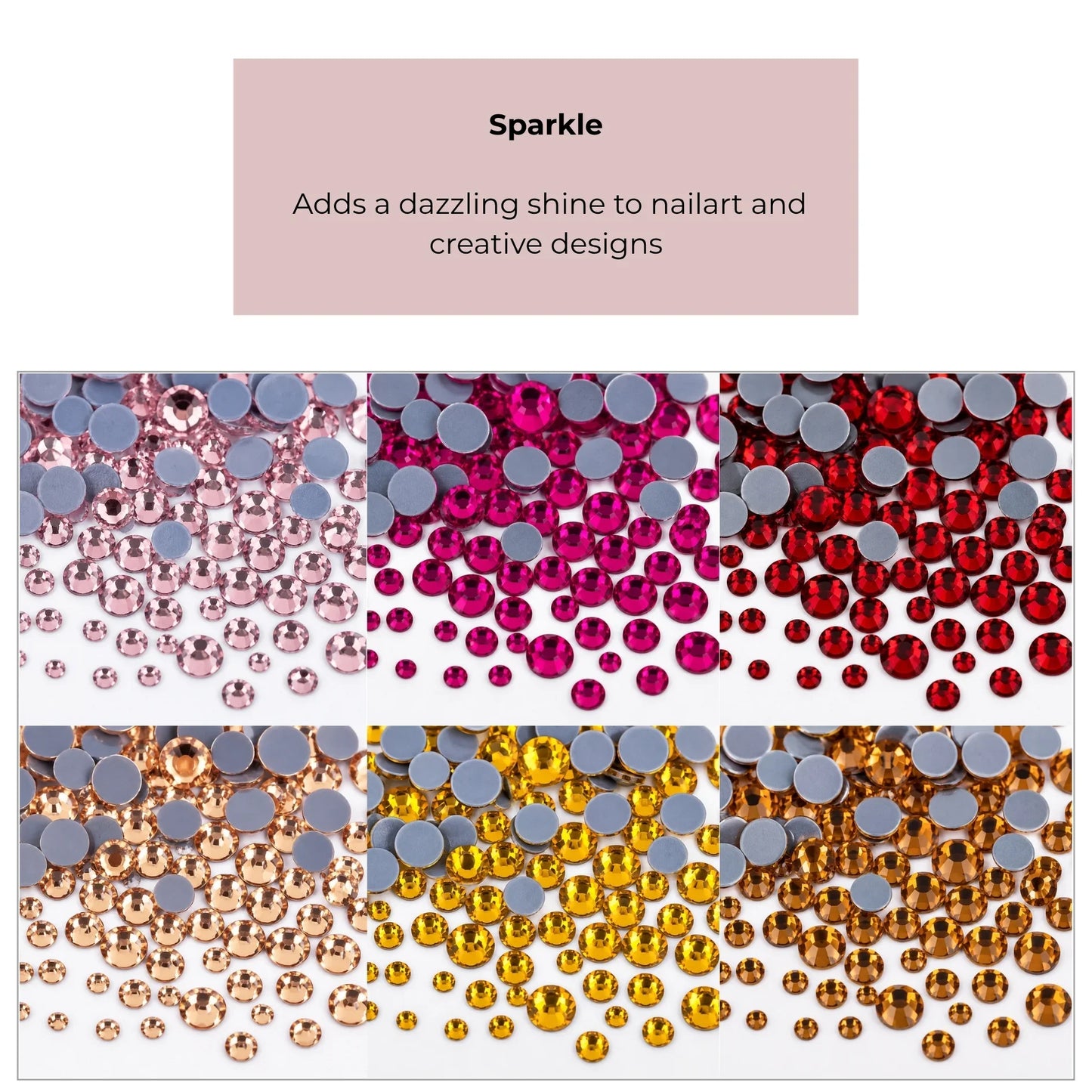 Strass - Set - 10 pièces