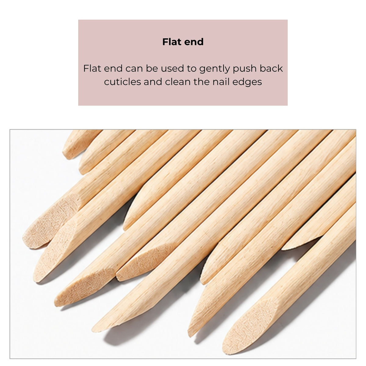 Goodbitz - Houten bokkenpootjes - 100 stuks