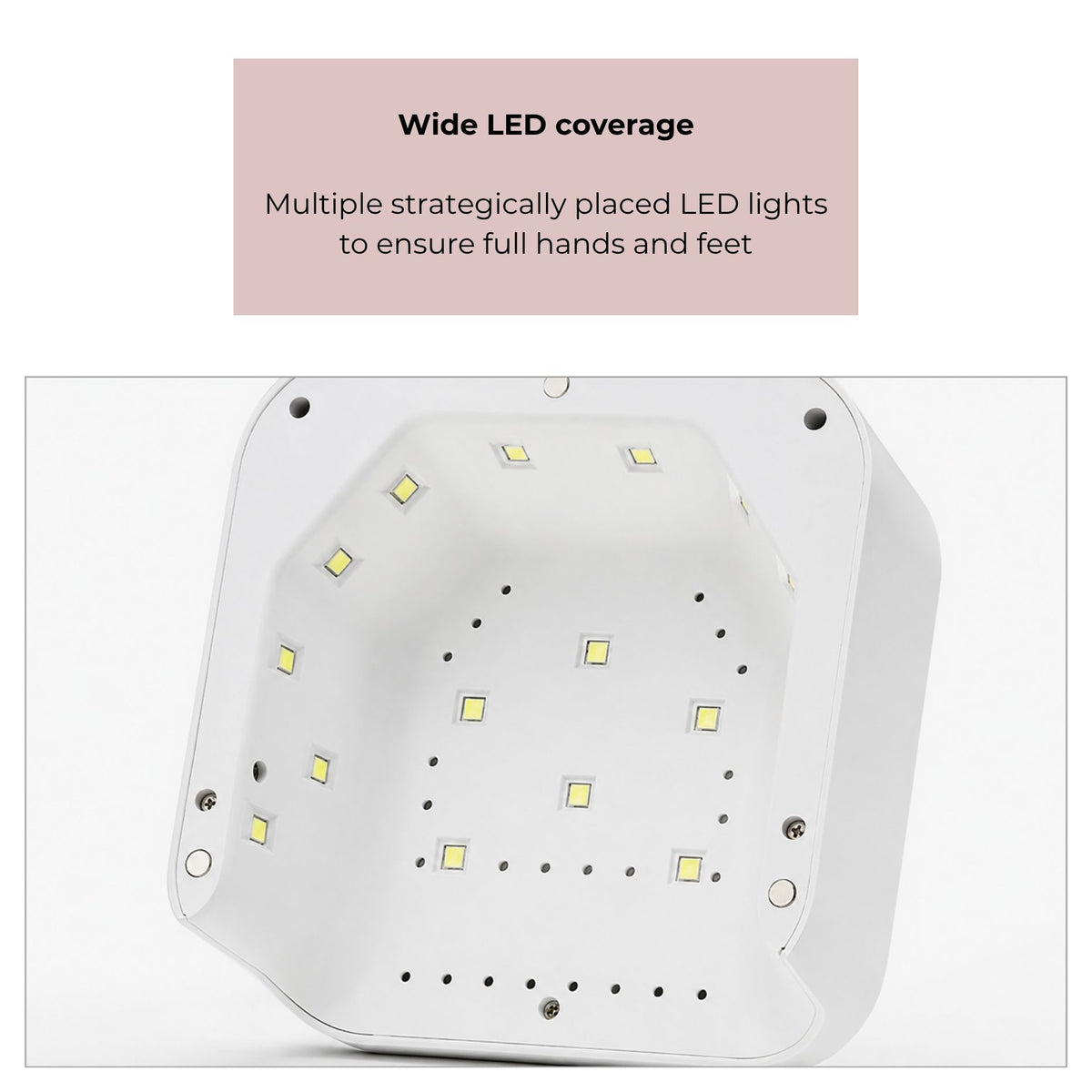 Canni - UV-/LED-lamp - 18 watt