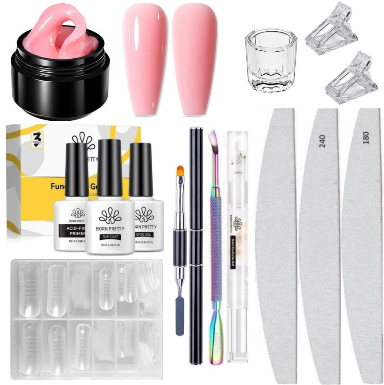 Born Pretty - Builder gel - Set