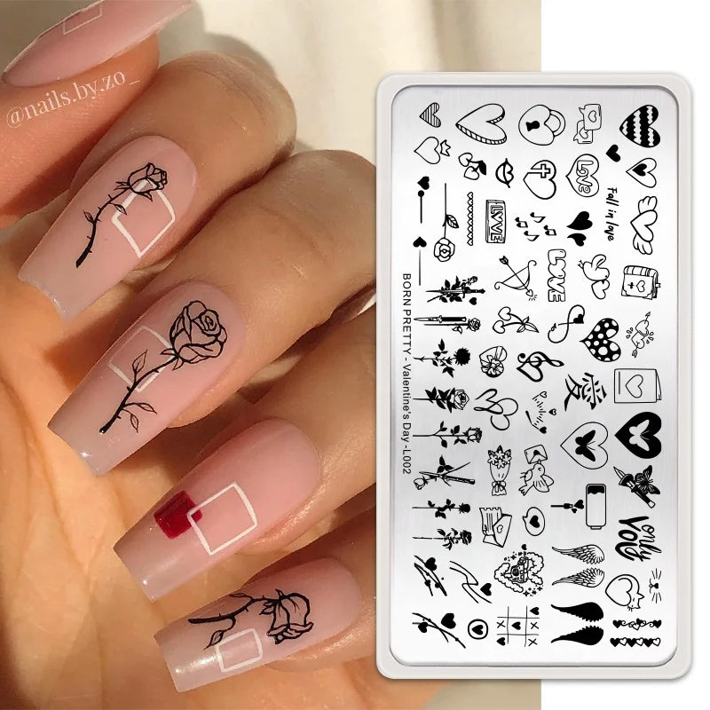 Born Pretty - Stamping plate 