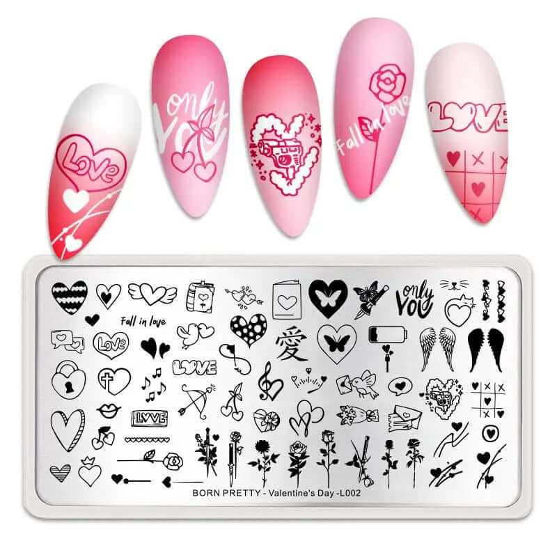 Born Pretty - Stempel nagellak - Set - Goodbitz