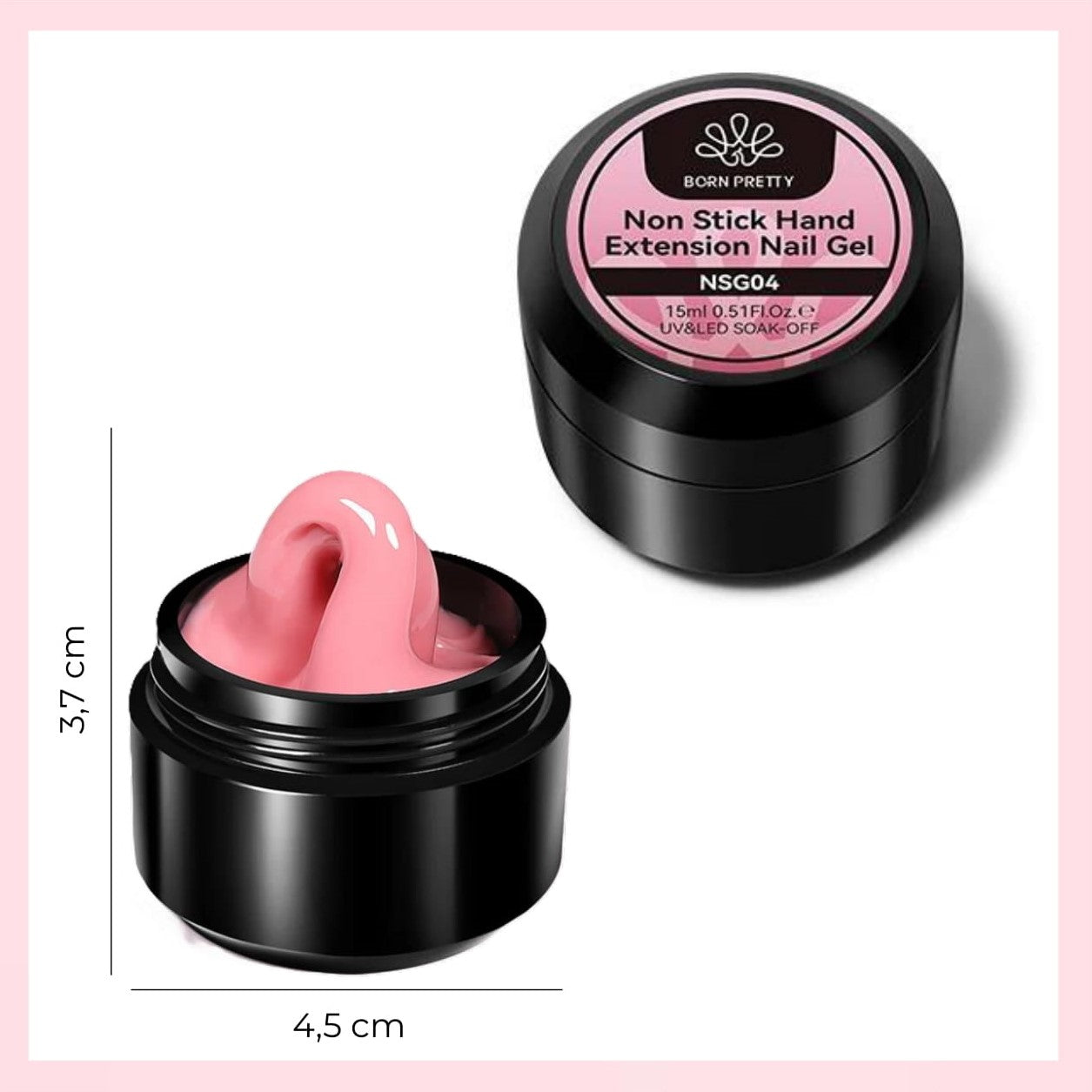 Born Pretty - Builder gel - 3 stuks
