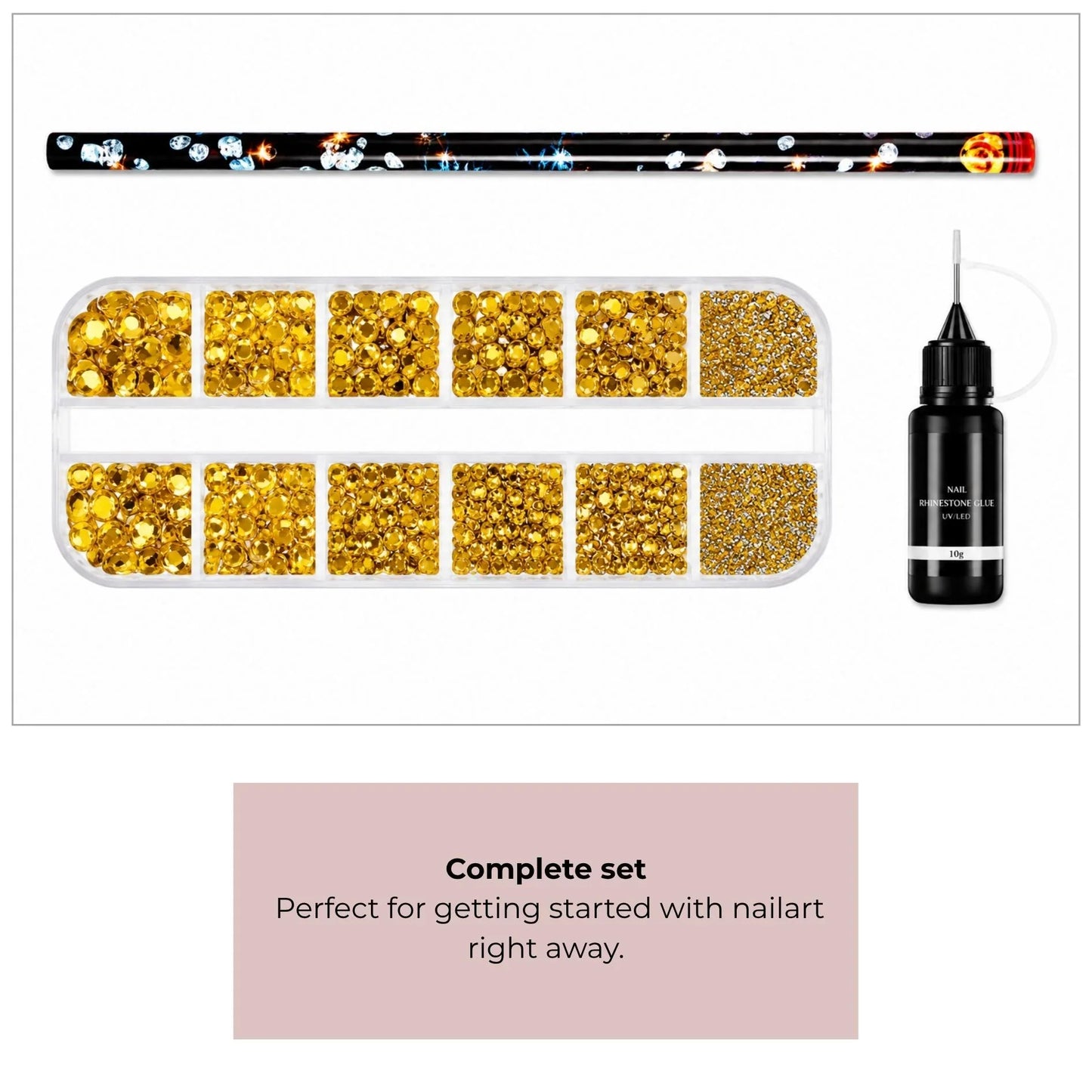 Strass - Ensemble - 3 pièces