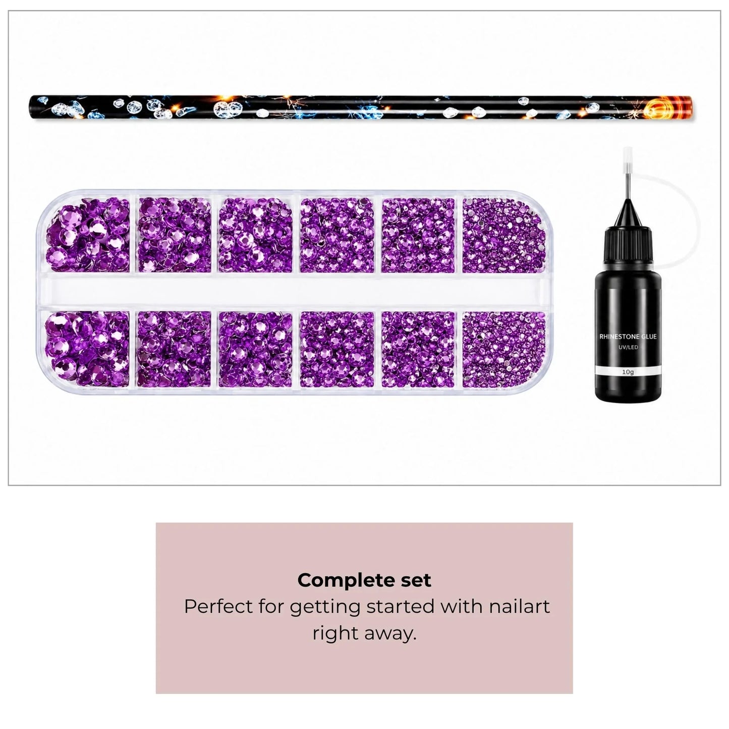 Rhinestones - Set - 3-delig