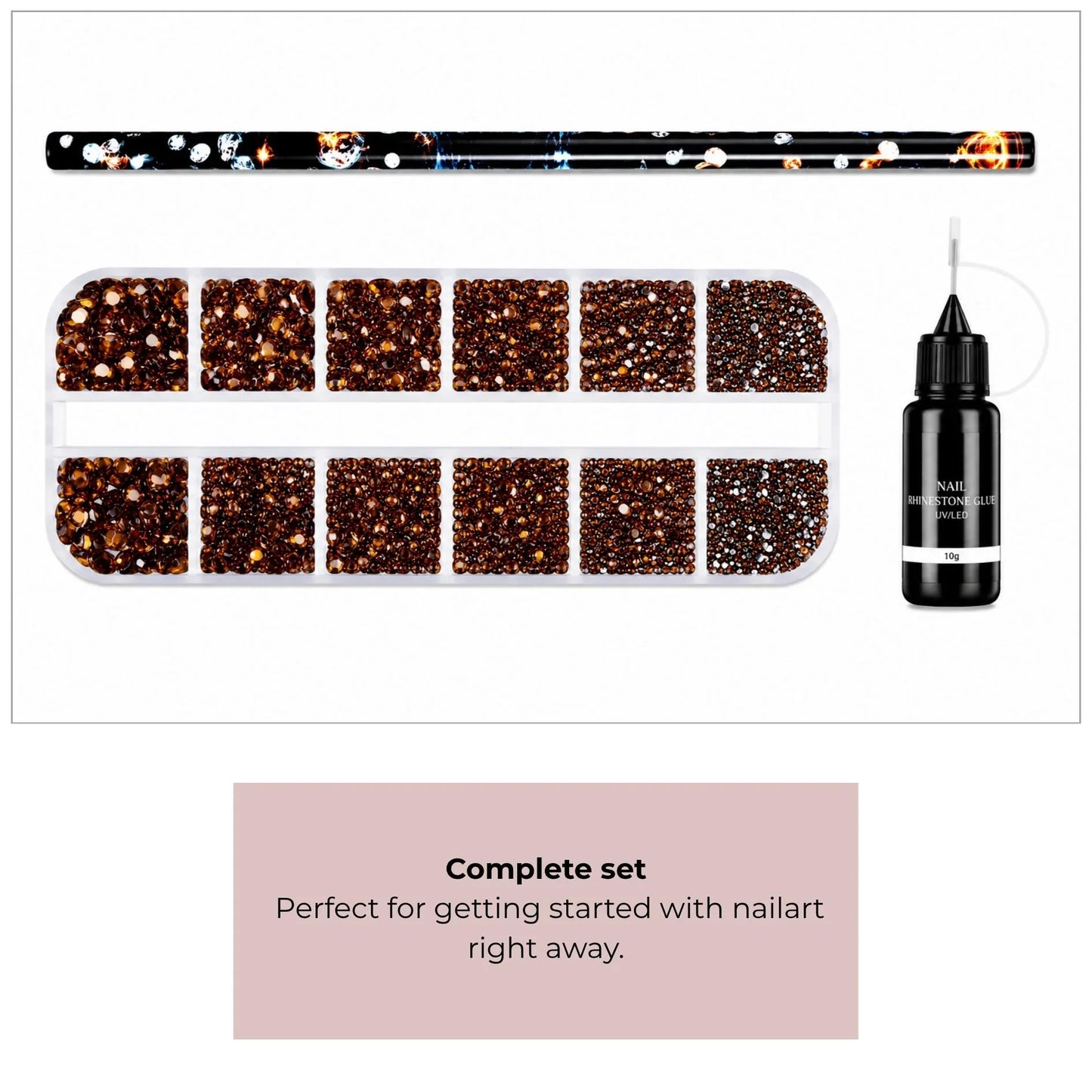 Rhinestones - Set - 3-delig