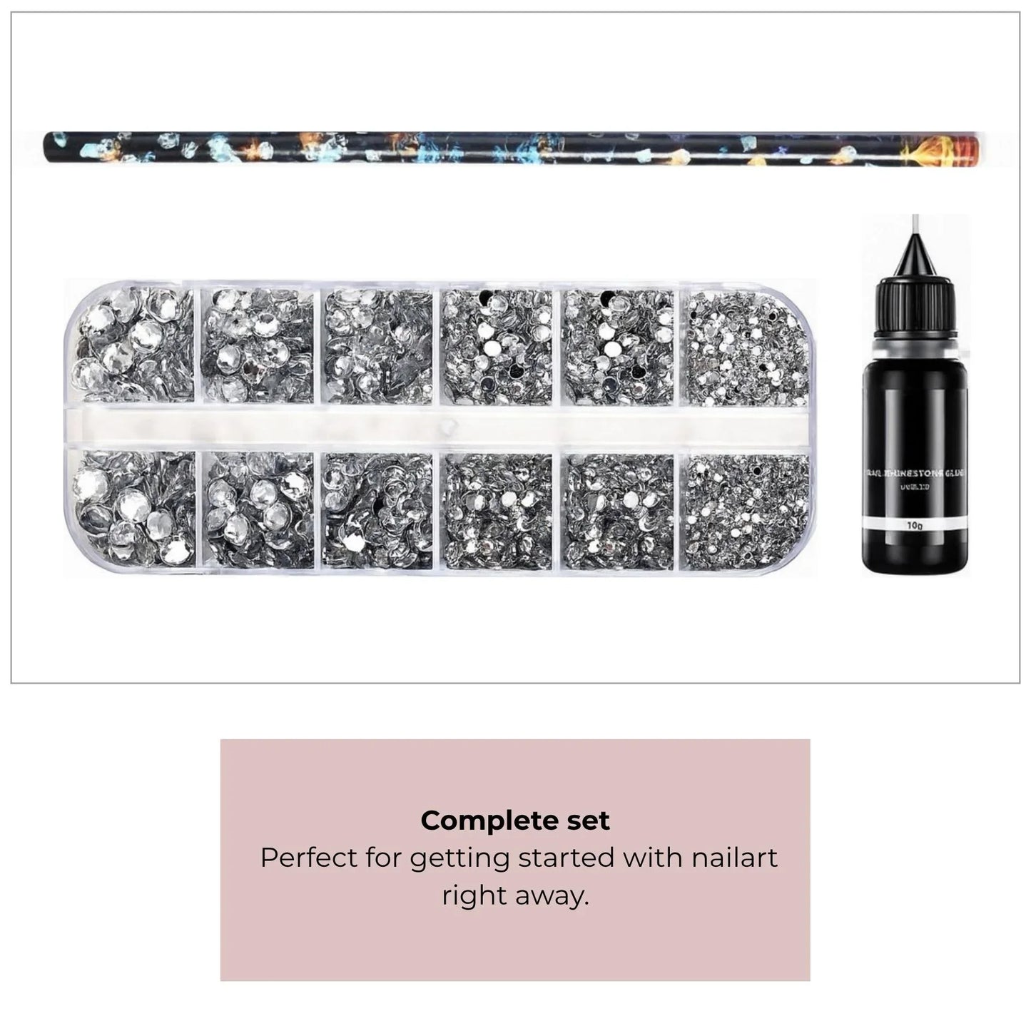 Rhinestones - Set - 3-delig