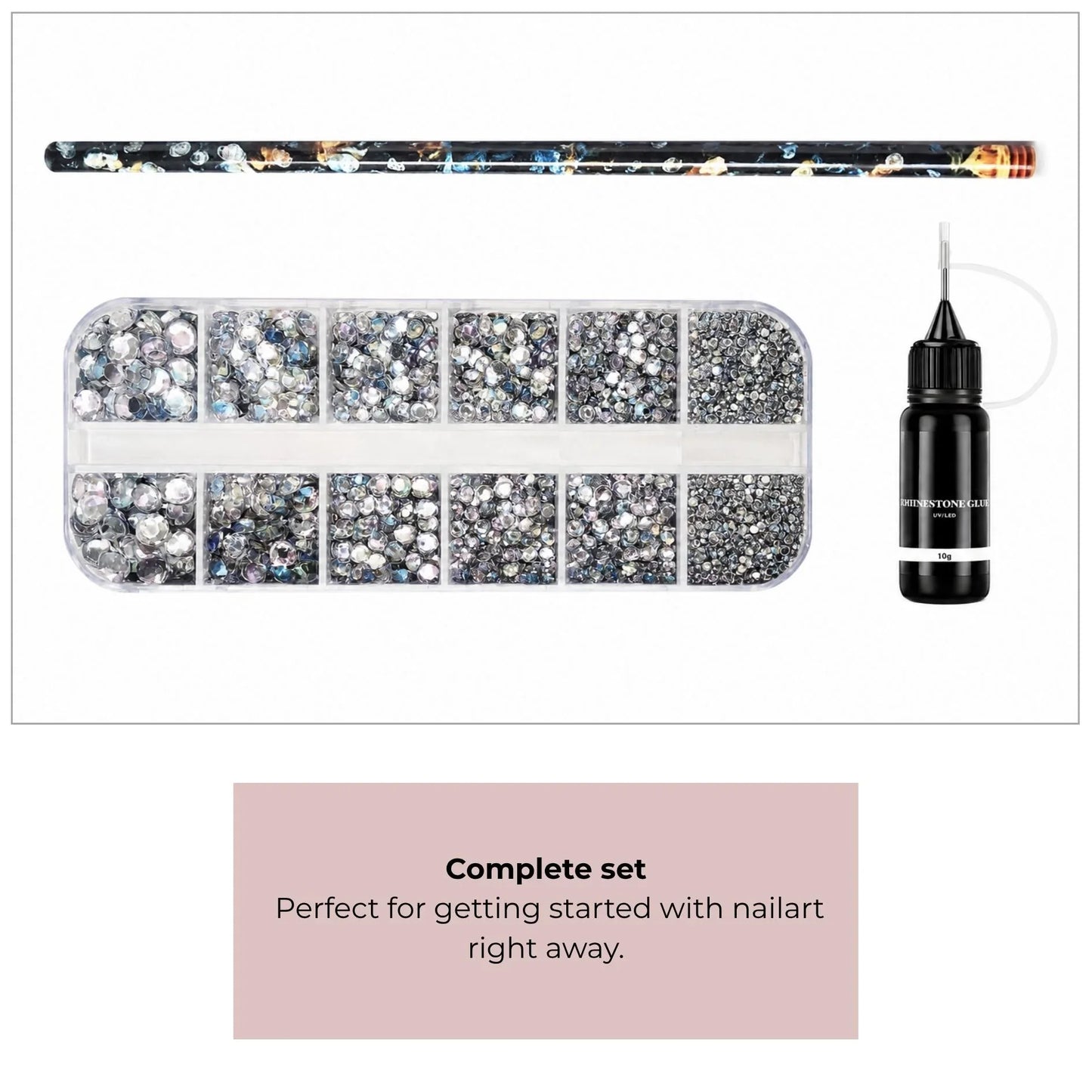 Rhinestones - Set - 3-delig