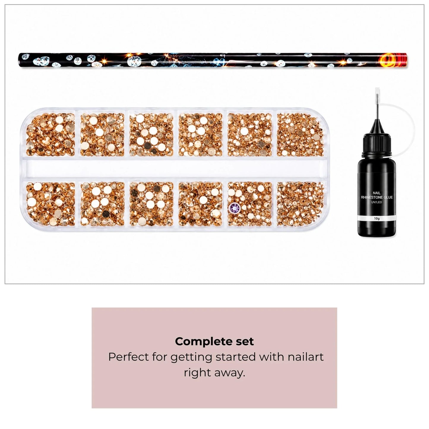 Rhinestones - Set - 3-delig