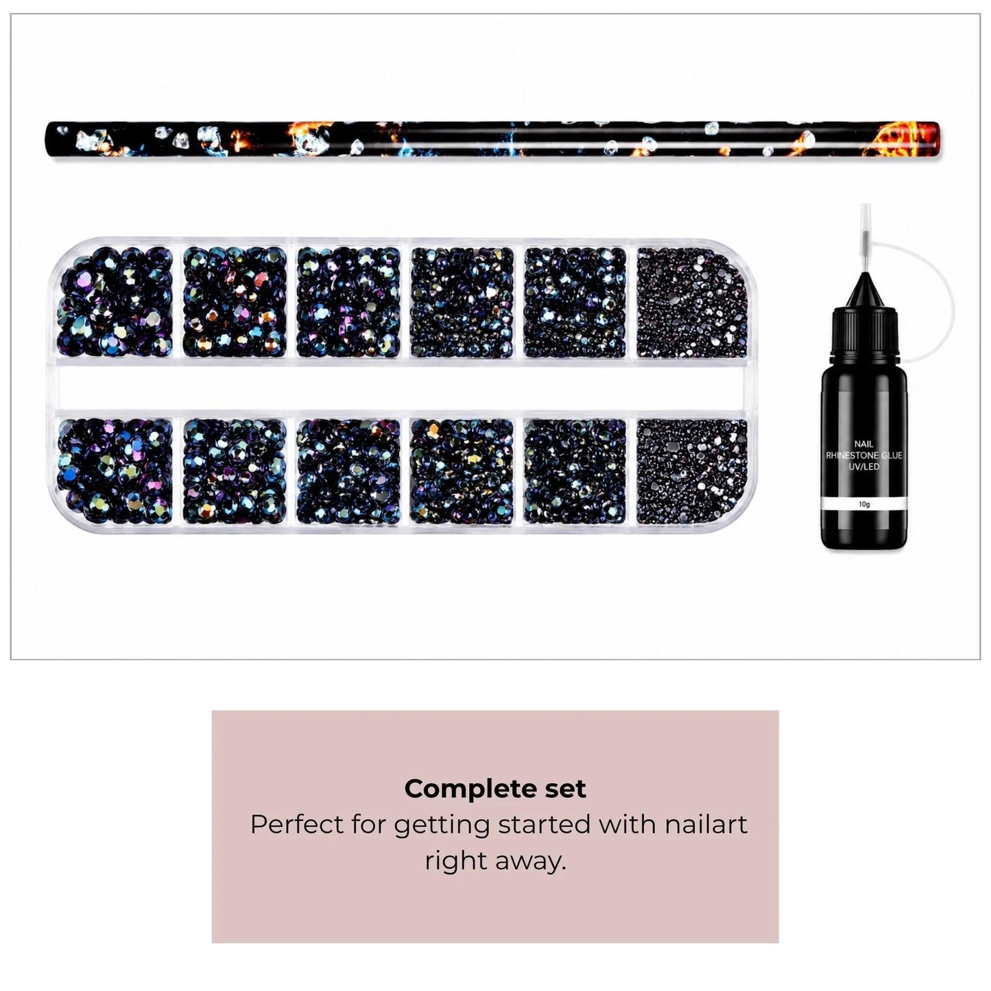 Rhinestones - Set - 3-delig