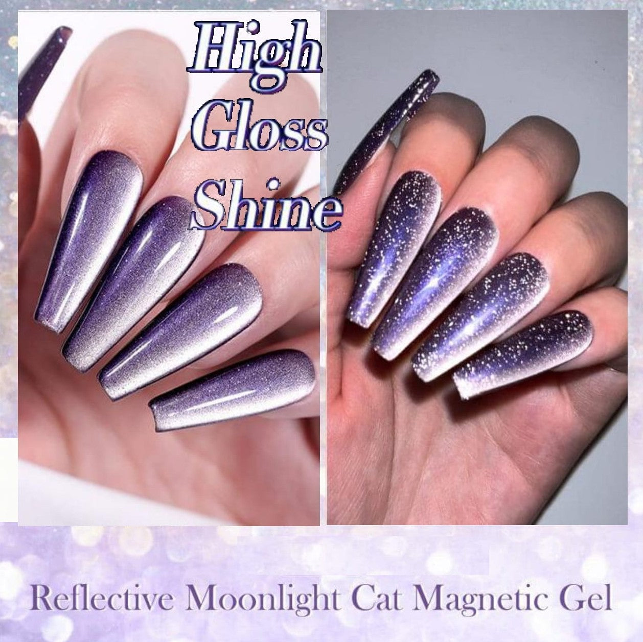 Born Pretty - Gellak set - Cat eye - 6 Stuks