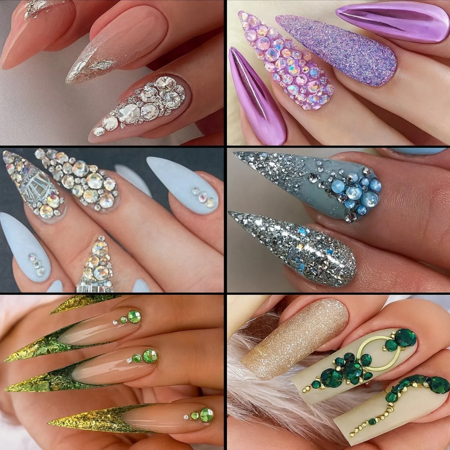 Strass - Set - 10 pièces
