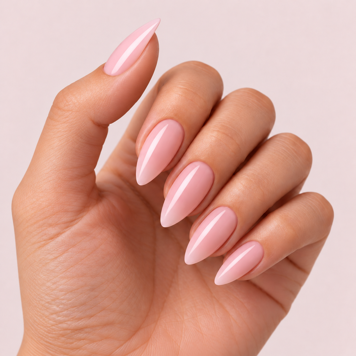 Goodbitz - Nageltips - Almond - 500 stuks