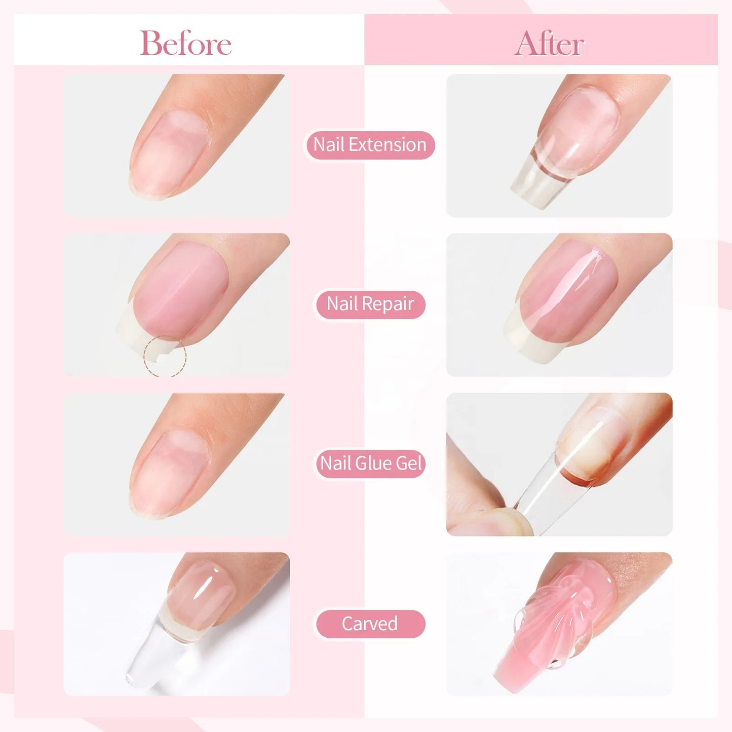Born Pretty - Builder gel - Set