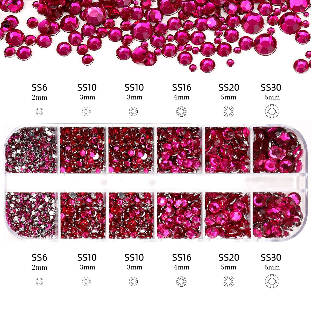 Rhinestones - Set - 10-delig