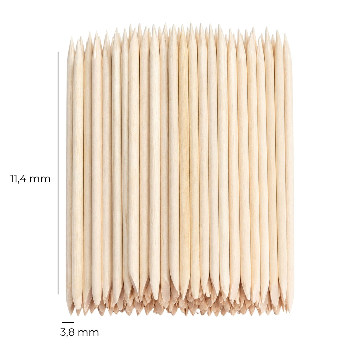 Goodbitz - Houten bokkenpootjes - 100 stuks
