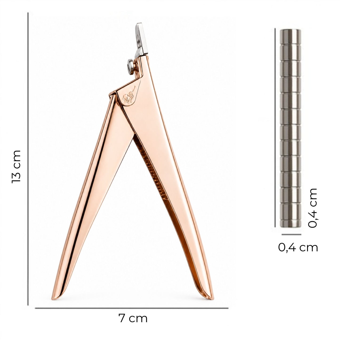 Goodbitz - Nageltip knipper met magneten