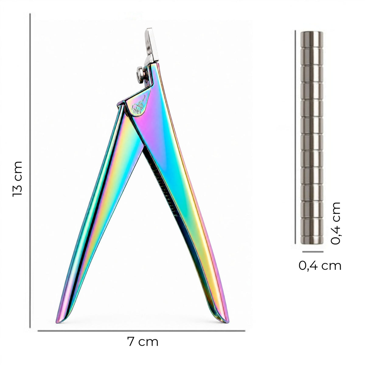 Goodbitz - Nageltip knipper met magneten