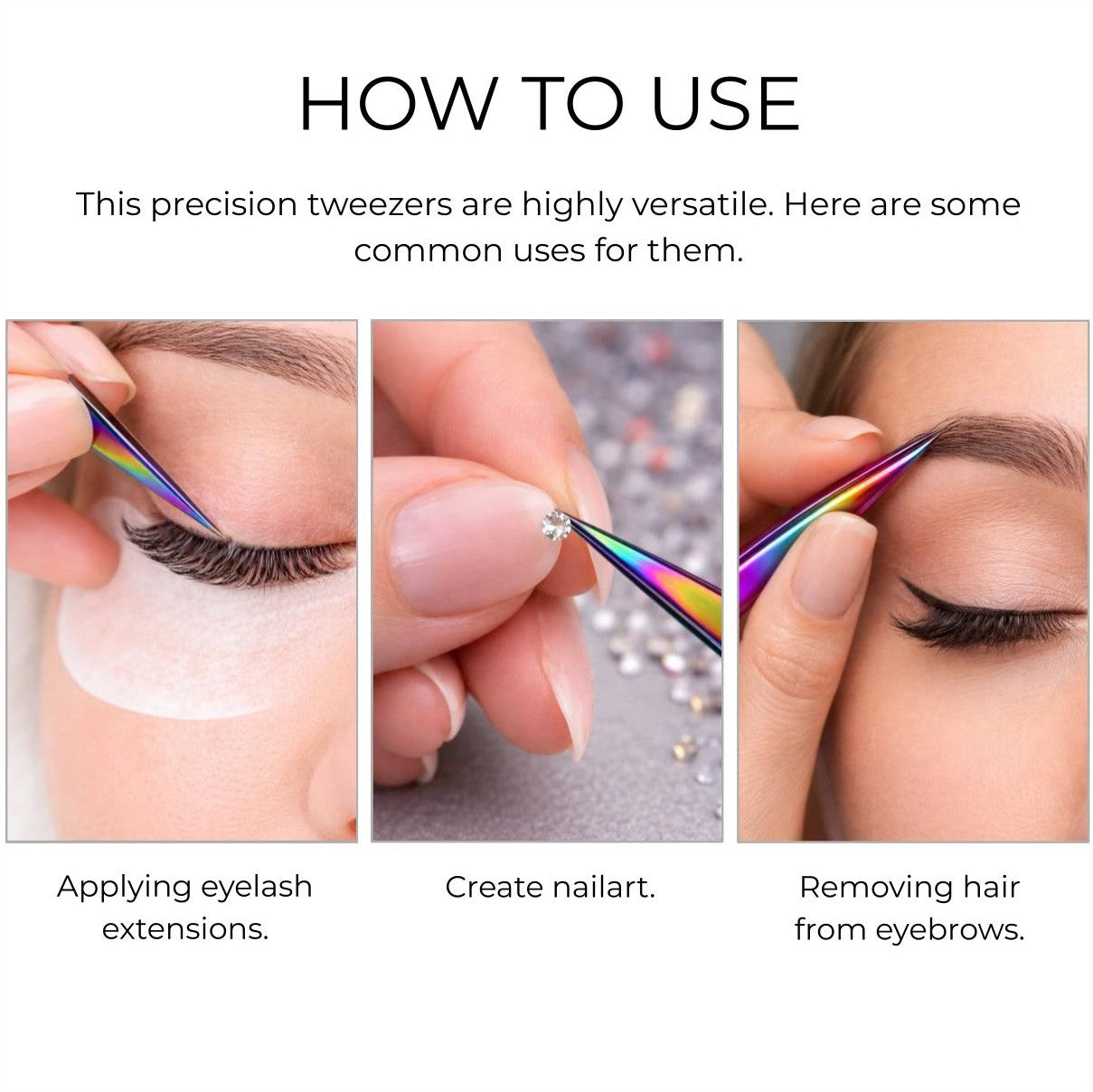 Born Pretty - Pince à épiler