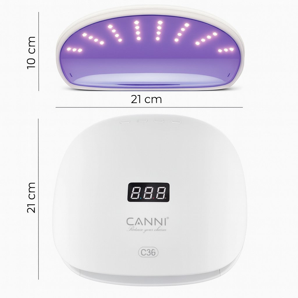 Canni - UV-/LED-lamp - 48 Watt