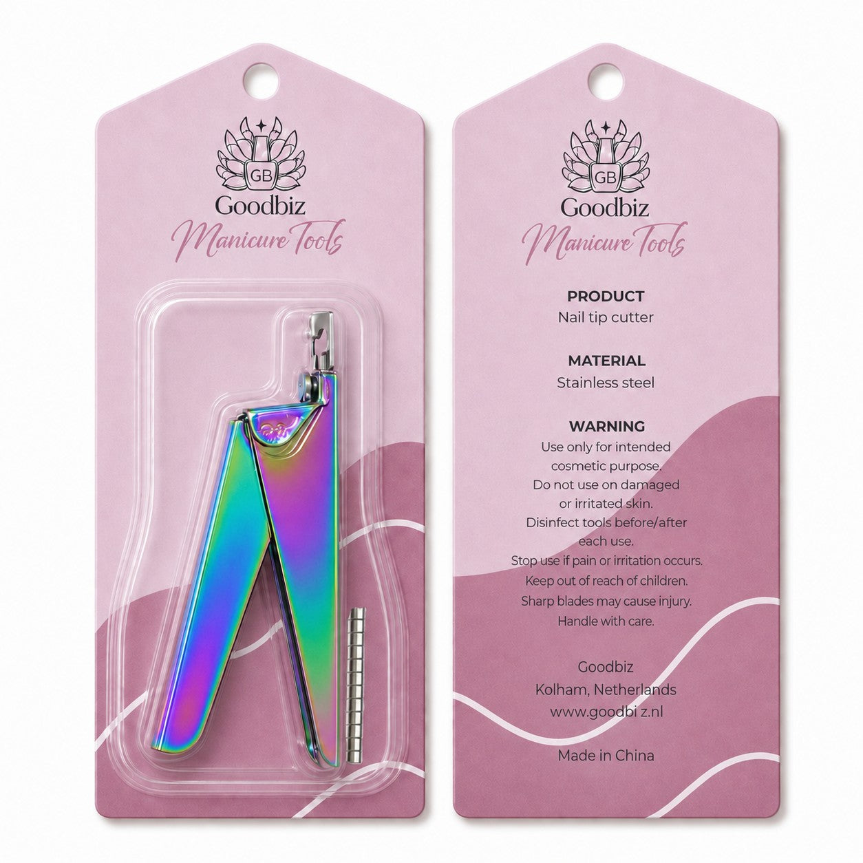 Goodbitz - Nageltip knipper met magneten
