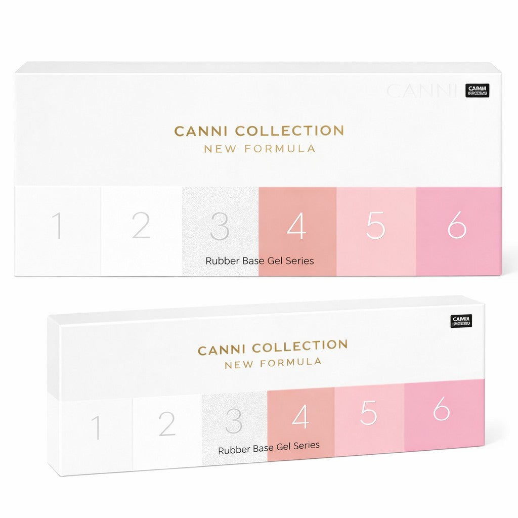 Canni - Rubberbase - 6 stuks - 10 ml