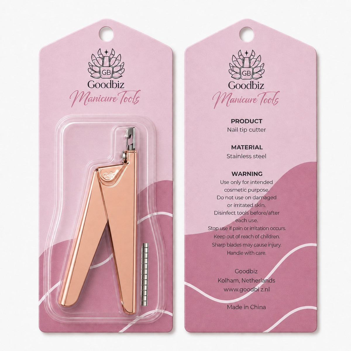 Goodbitz - Nageltip knipper met magneten
