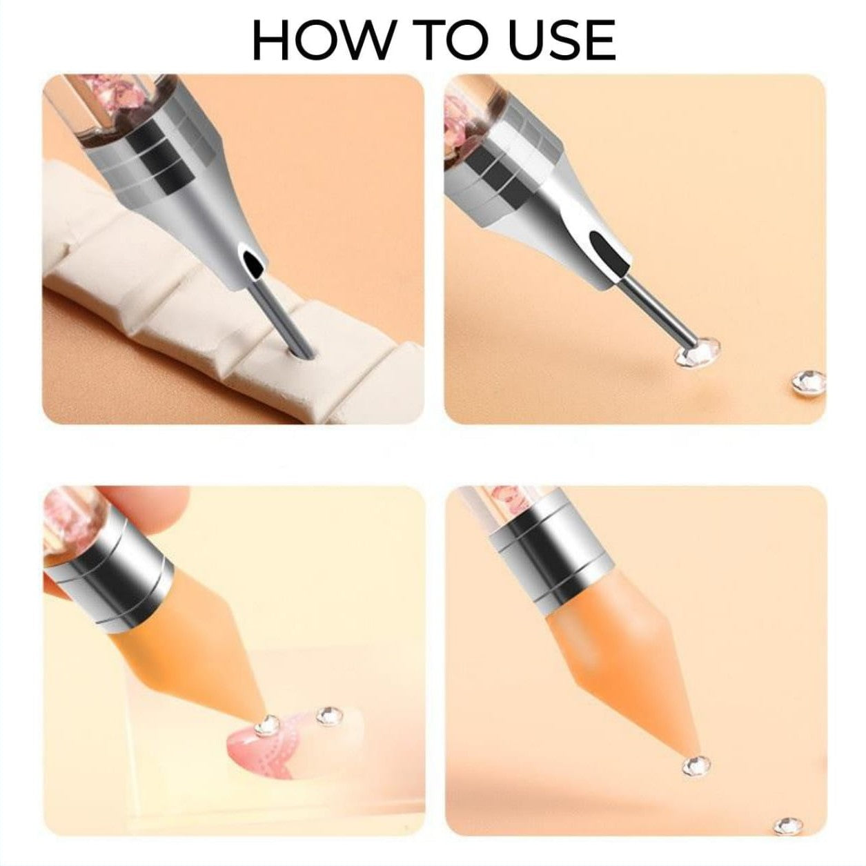 Waxpen - Rhinestone pen - Set