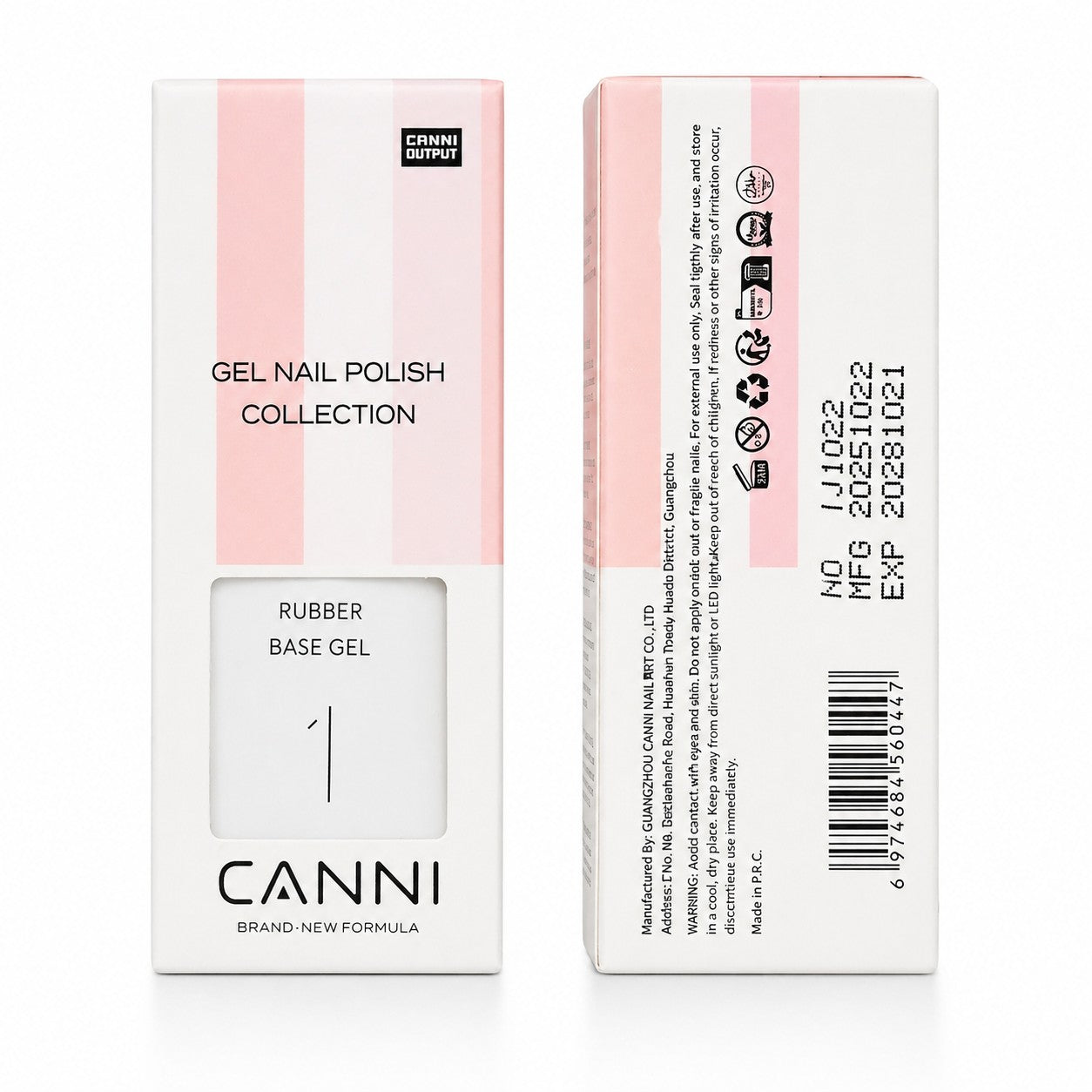Canni - Rubberbase - 1 stuks - 10 ml
