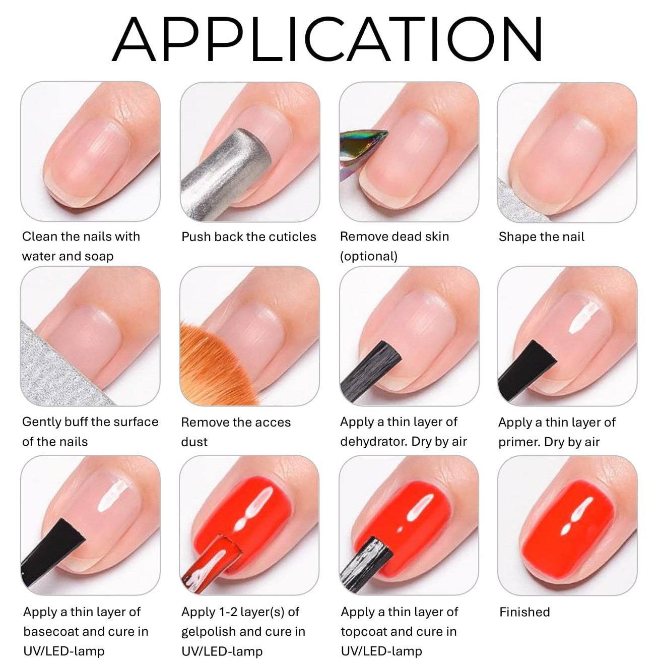 Canni - Gellak - 6 stuks - 10 ml