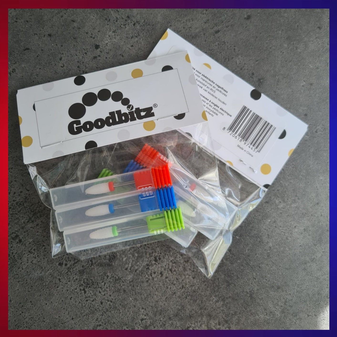 Bitjes - Nagelfrees - 3 stuks