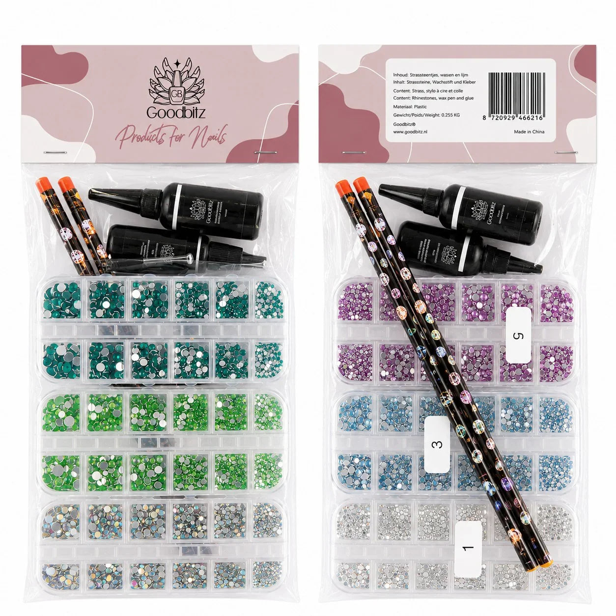 Strass - Set - 10 pièces