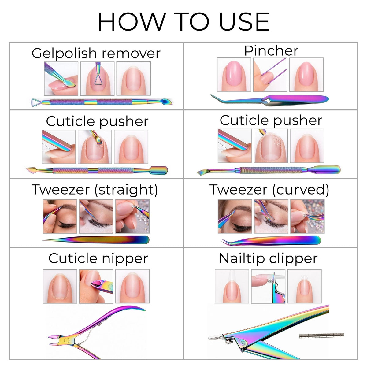 Goodbitz - Manicure tools - Set