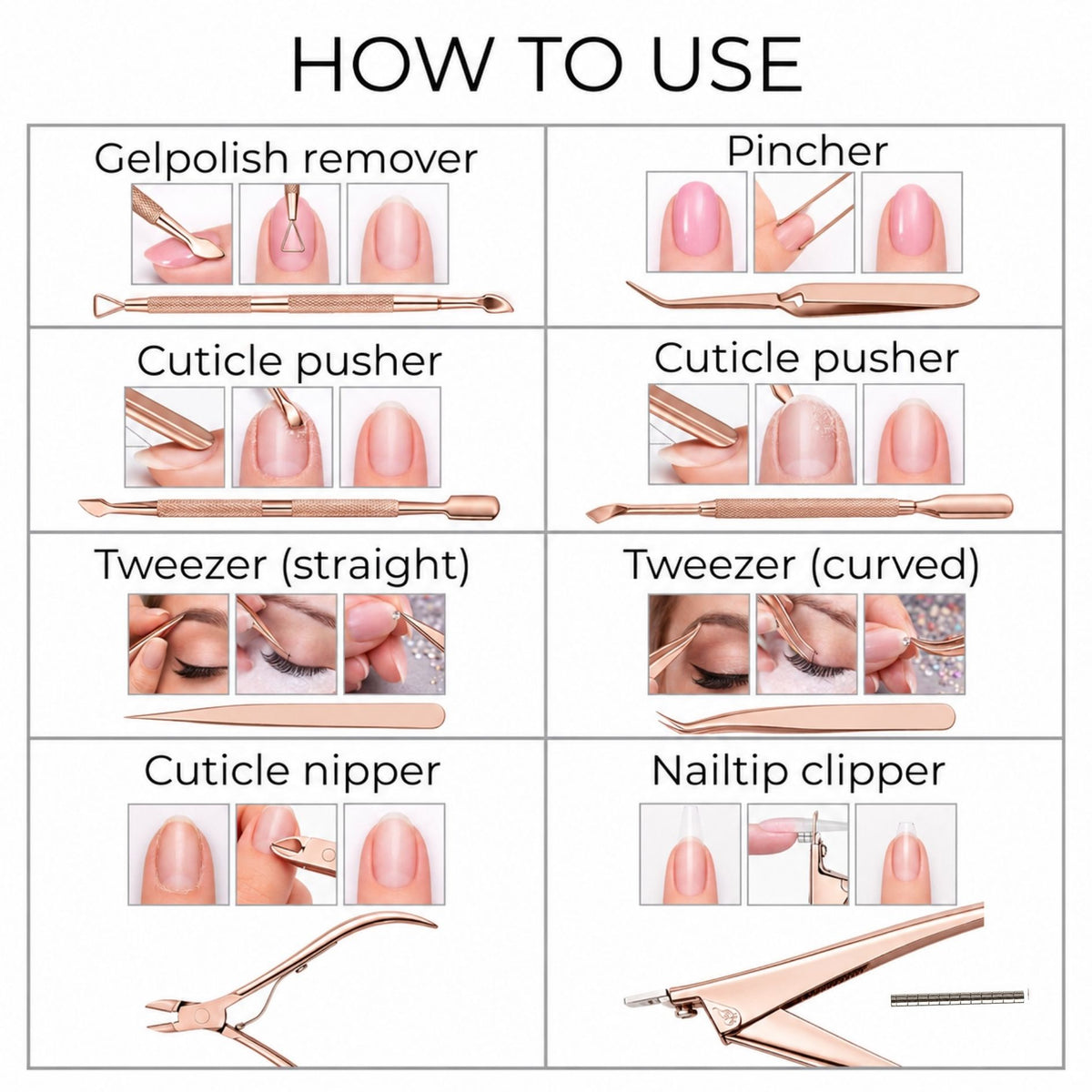 Goodbitz - Manicure tools - Set