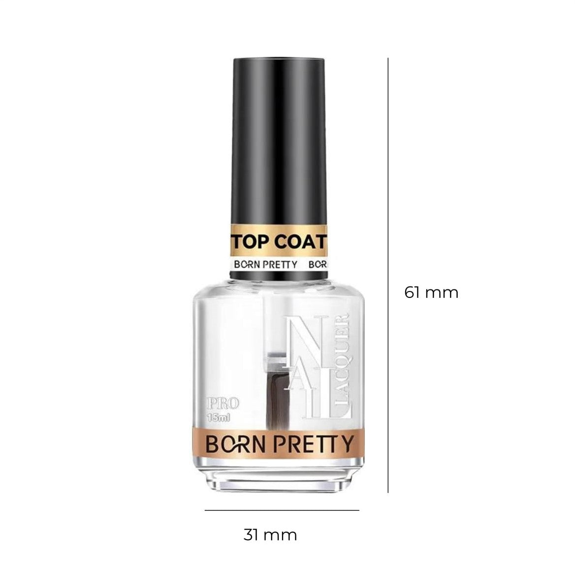 Born Pretty - Topcoat nagellak