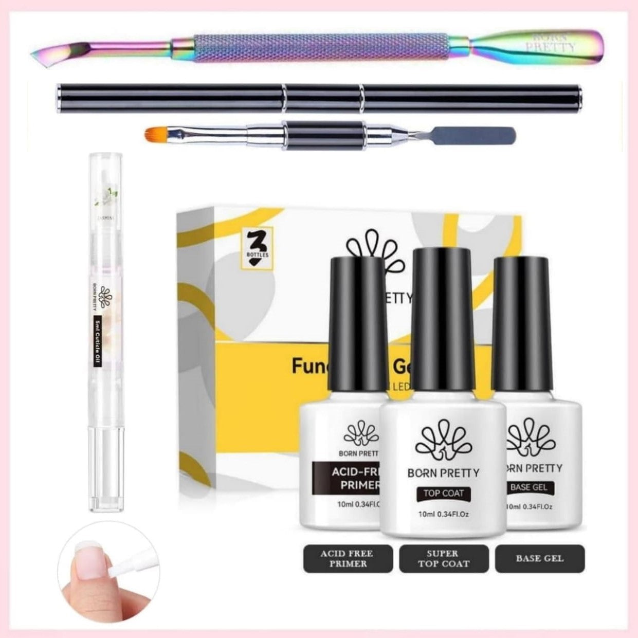 Born Pretty - Builder gel - Set
