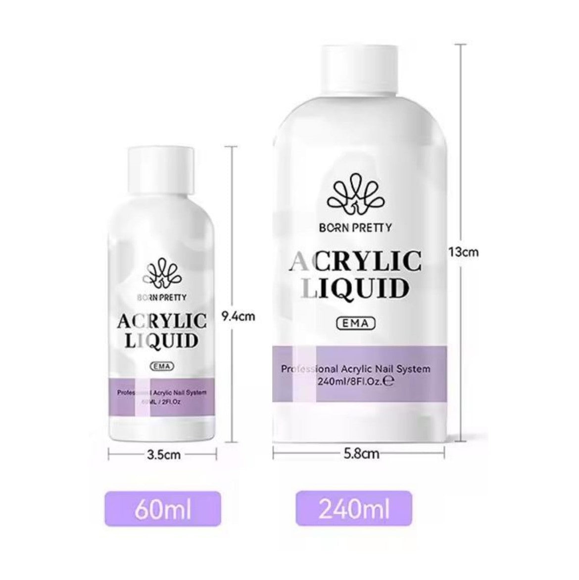 Born Pretty - Acrylic liquid - 60 ml 