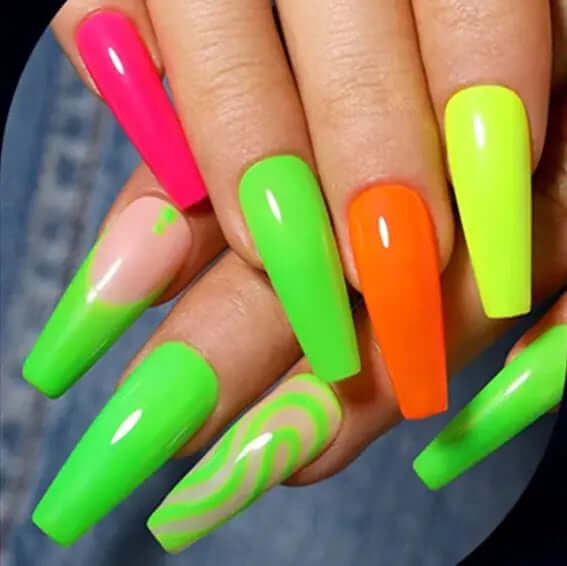 Born Pretty - Gellak set - Neon Goodbitz