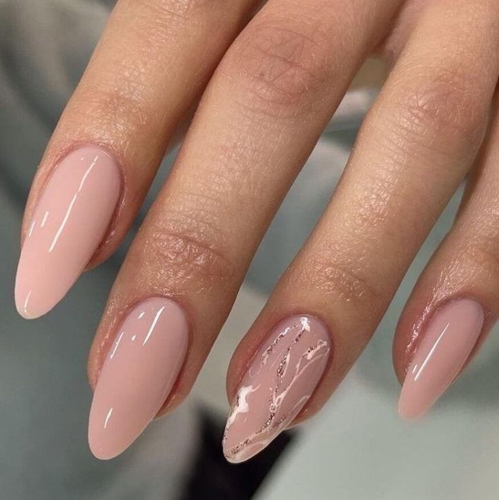 Nail tips - Almond - Full cover