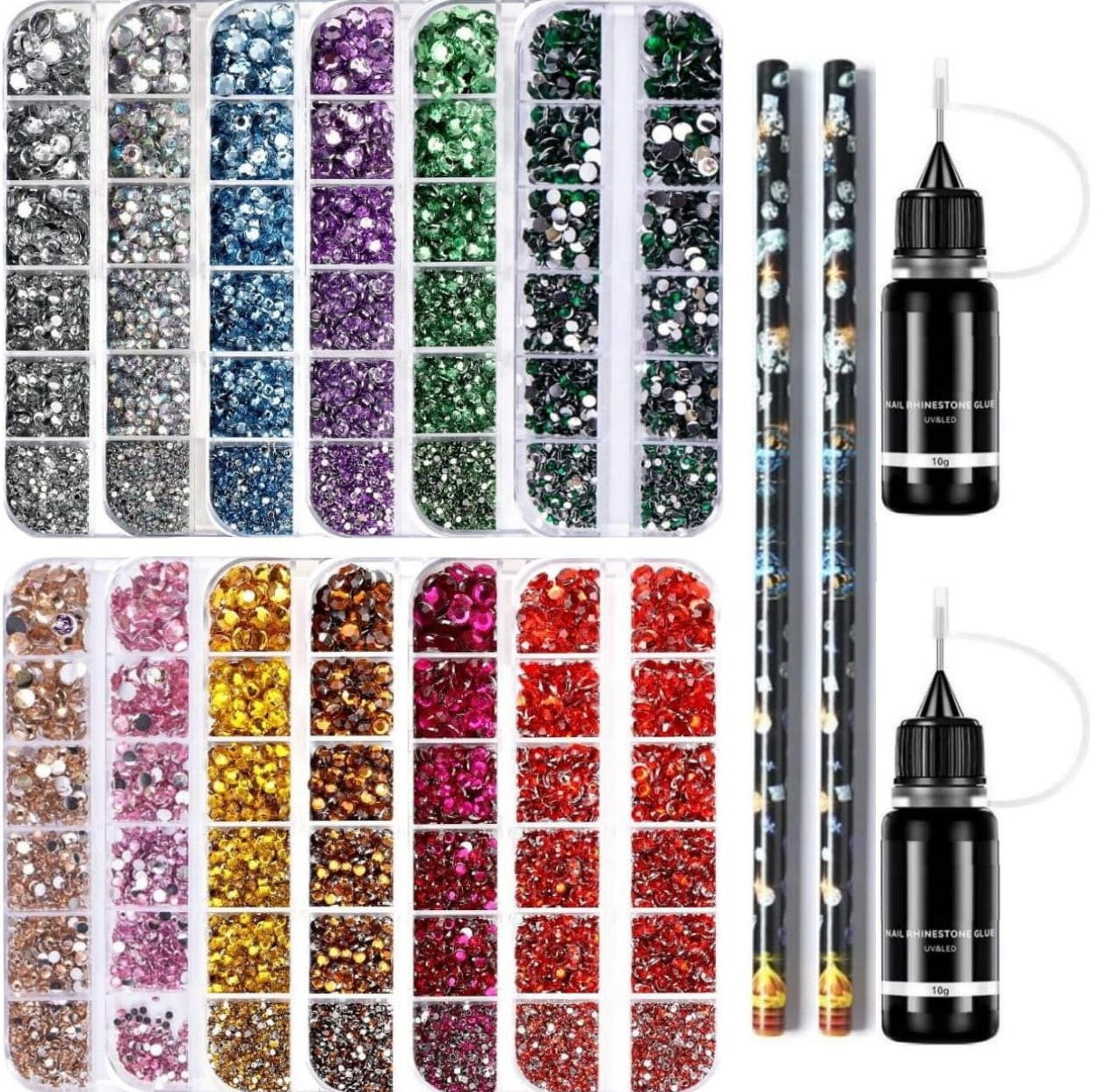 Rhinestones - Set - 16-delig